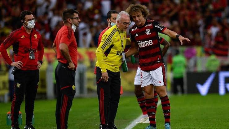 Dorival Júnior e David Luiz