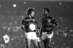Zico e Pelé