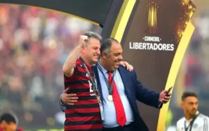 Rodolfo Landim e Marcos Braz