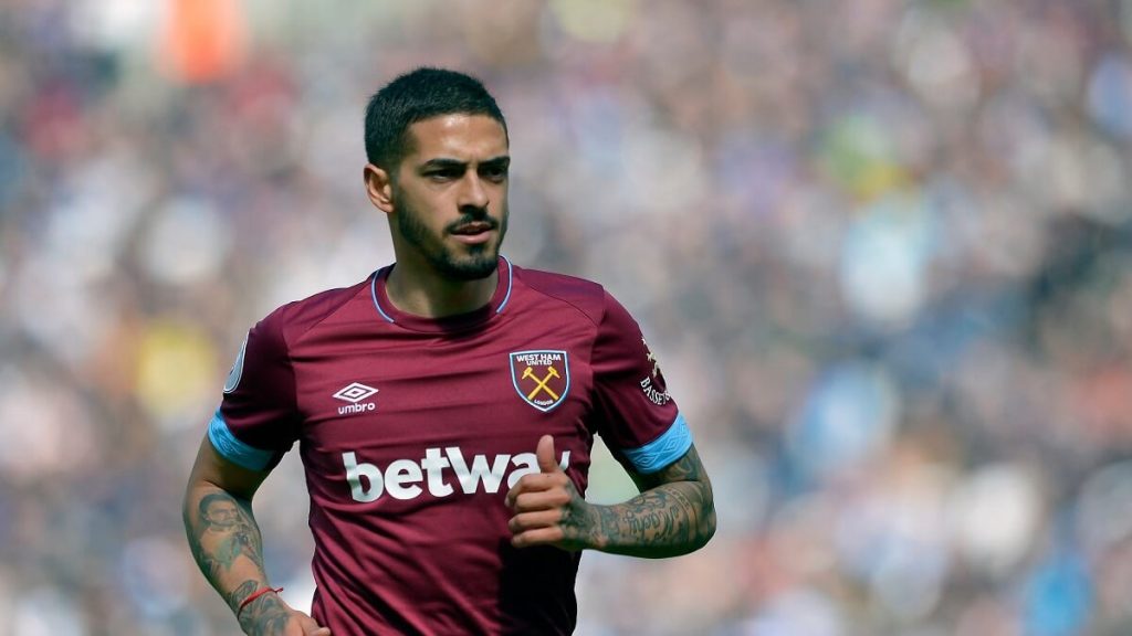 Lanzini em ação pelo West Ham-ING