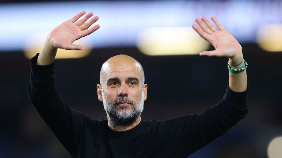 Pep Guardiola técnico do Manchester City James Gill - Danehouse/Getty Images