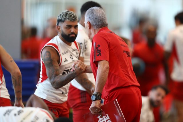 Foto: Gilvan de Souza/Flamengo - Tite abre o jogo desempenho de Gabigol