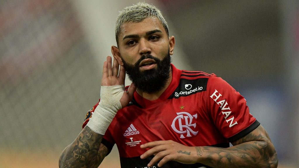 Gabigol, atacante do Flamengo - Foto: Thiago Ribeiro/AGIF