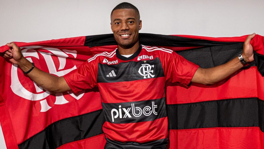 De La Cruz, novo reforço do Flamengo - Foto: Divulgação/Flamengo