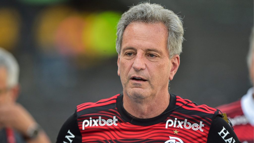 Rodolfo Landim, presidente do Flamengo - Foto: Thiago Ribeiro/AGIF