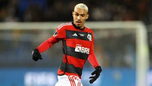 Matheuzinho, lateral-direito do Flamengo - Foto: Michael Steele/Getty Images
