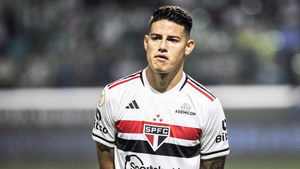 James Rodríguez deve deixar o São Paulo - Foto: Abner Dourado/AGIF