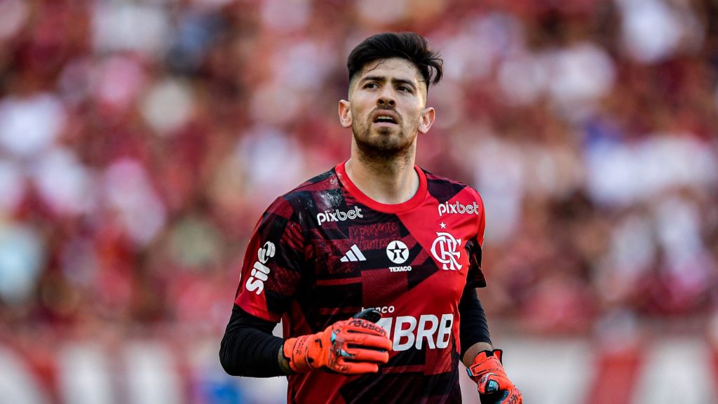 Rossi, goleiro do Flamengo - Foto: Thiago Ribeiro/AGIF