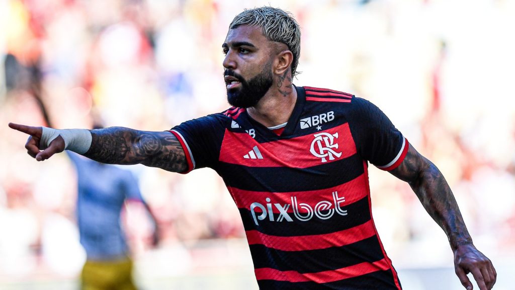 Gabigol, atacante do Flamengo - Foto: Thiago Ribeiro/AGIF