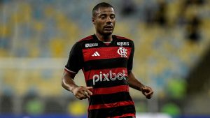 De La Cruz, meio-campista do Flamengo - Foto: Thiago Ribeiro/AGIF