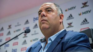 Marcos Braz, vice-presidente de futebol do Flamengo - Foto: Marcelo Cortes/CRF