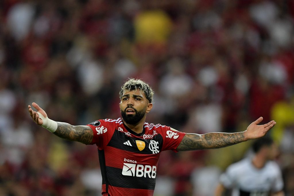 Gabigol, atacante do Flamengo - Foto: Thiago Ribeiro/AGIF