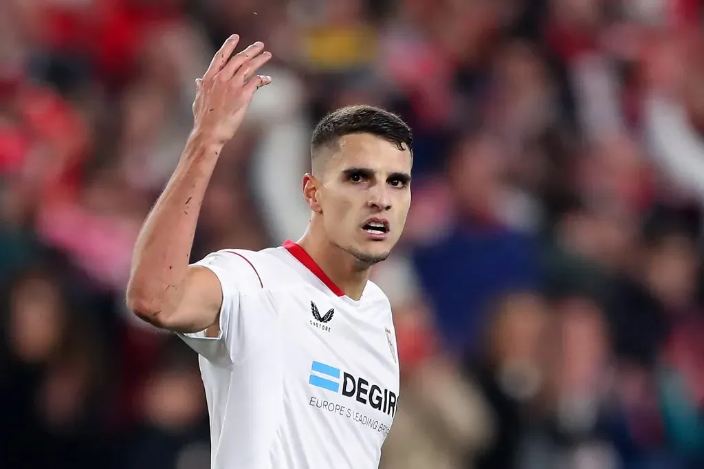 Lamela, do Sevilla. (Foto: Fran Santiago/Getty Images)

