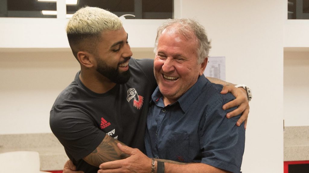 Foto: Alexandre Vidal / Flamengo - Zico se rendeu ao talento de Gabigol e alfinetou Tite