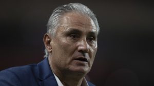 Foto: Lucas Figueiredo/CBF - Tite deu aval ao Flamengo para contratação de centroavante