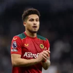 João Gomes em ação pelo Wolves (Photo by Alex Pantling/Getty Images)