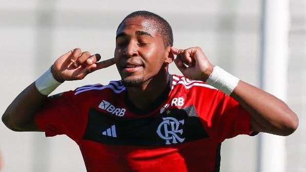 Foto: Divulgação / Libertadores - Lorran caiu nas graças de Tite, após se destacar no Sub-20 do Flamengo