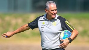 Foto: Reprodução/Flamengo - A diretoria atendeu a pedido de Tite buscando a renovação do jogador