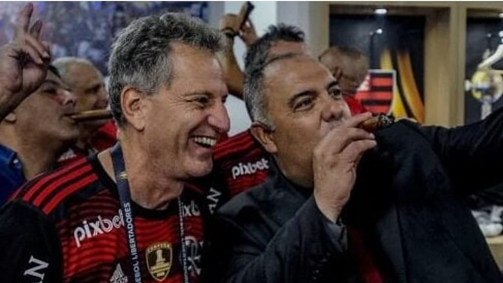Foto: Marcelo Cortes/ Flamengo - Landim e Braz se juntam na busca de acordo por atacante