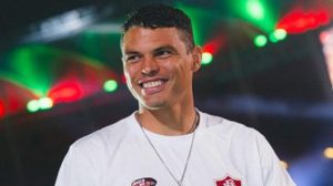 Foto: Reprodução/Instagram @thiagosilva - Thiago Silva não esqueceu no Flamengo nem na sua festa de chegada no Fluminense