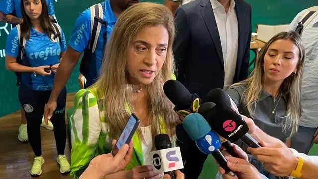 Foto: Reprodução / SporTV - Leila Pereira se pronunciou sobre interesse em Gabigol