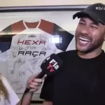 Foto: Reprodução/FlaTV - Neymar tem data para jogar no Flamengo, crava Neto