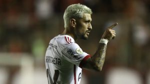 Foto: Gilvan de Souza / Flamengo - Arrascaeta analisou desempenho do Flamengo