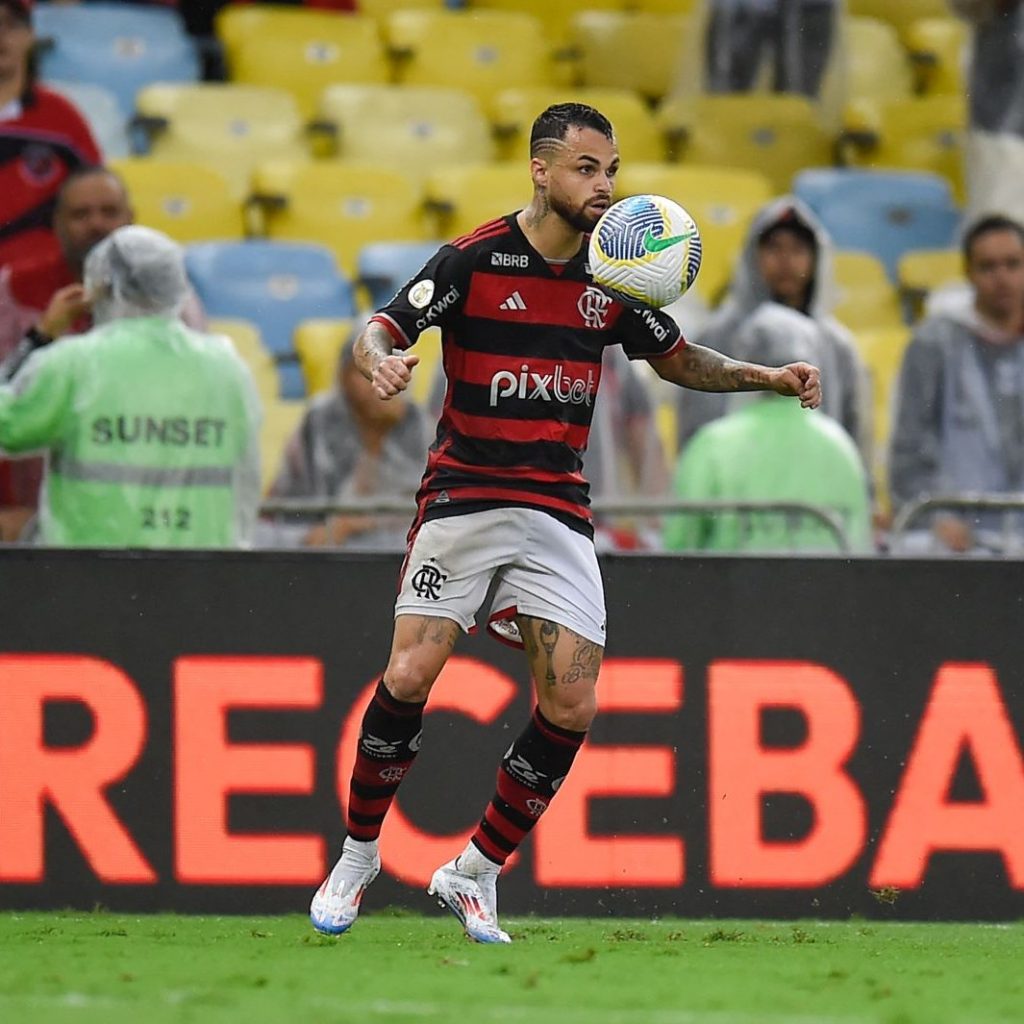 Foto: Marcelo Cortes / Flamengo - Michael mandou a real sobre Luiz Araújo no Flamengo