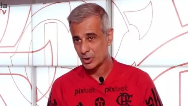 Foto: Reprodução / FlaTV - Preparador físico isentou o Flamengo diante das consecutivas lesões do elenco