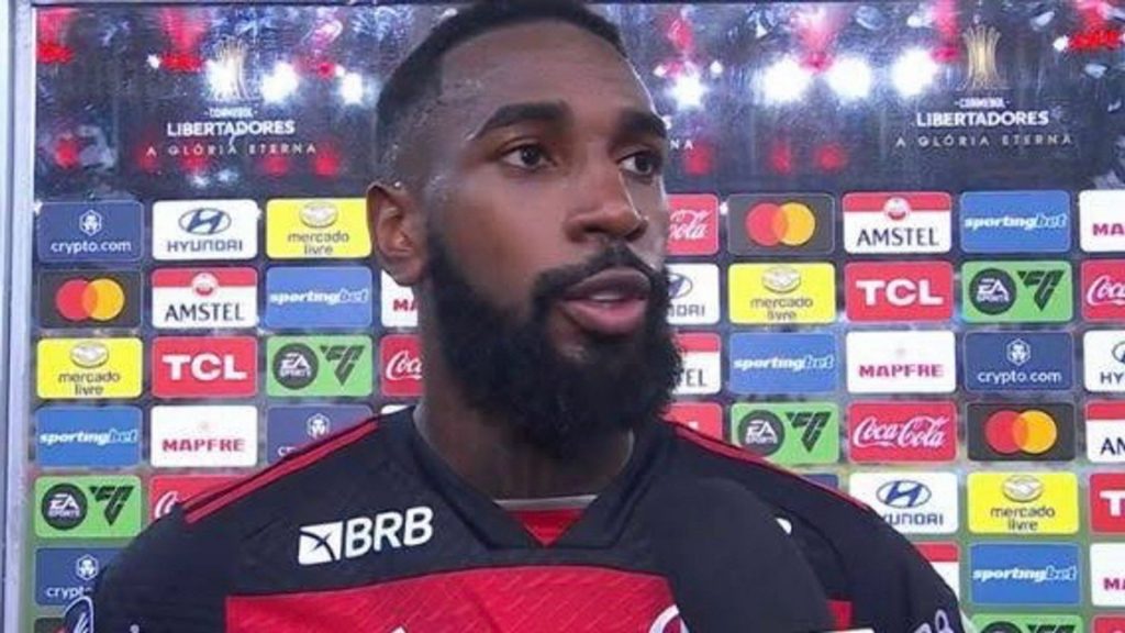 Foto: Reprodução / ESPN - Gerson chamou a responsabilidade após derrota para o Flamengo