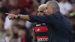 Foto: Wagner Meier/Getty Images - Gabigol pode ser determinante para saída de Tite do Flamengo