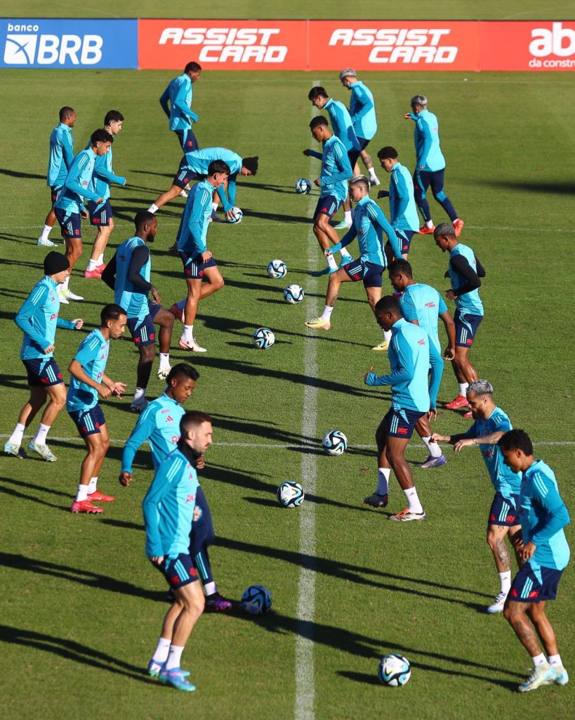 Treino do Flamengo