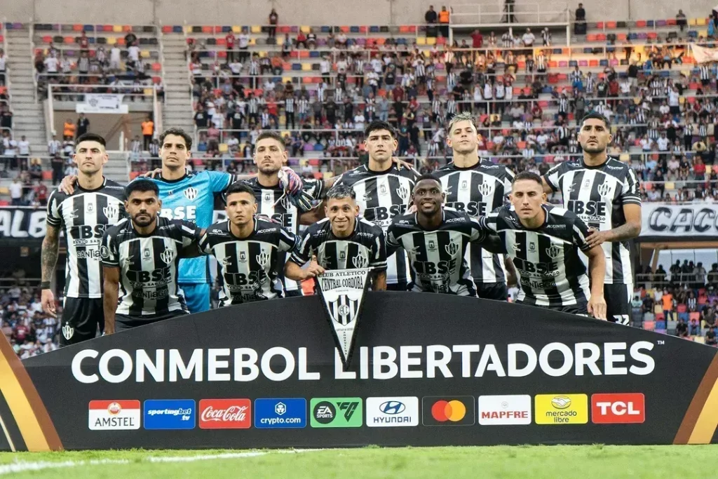 Central Córdoba em ação na Libertadores